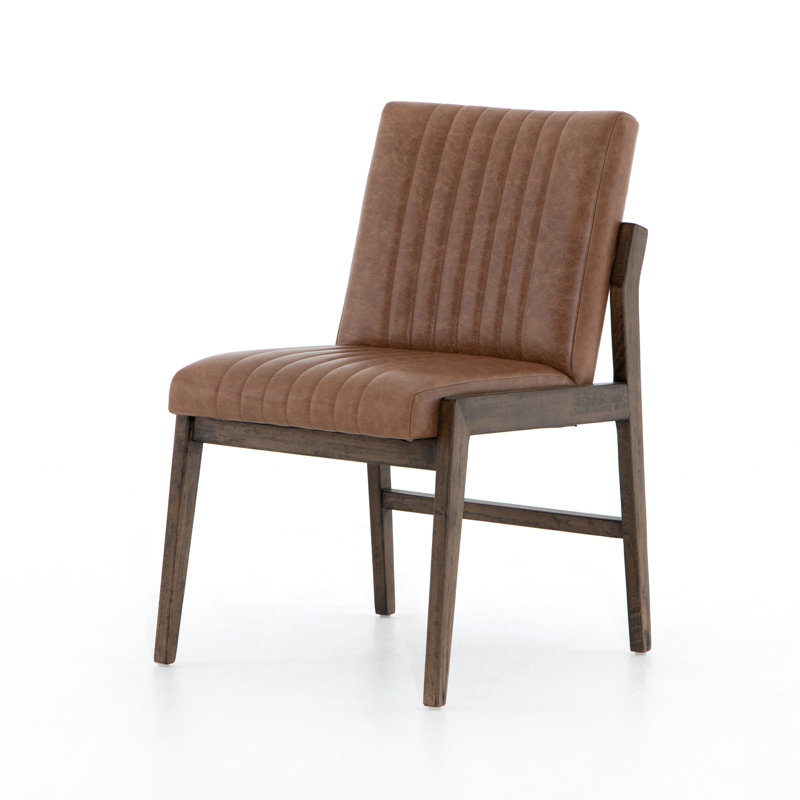 Alice Leather Dining Chair, Sonoma Chestnut