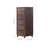Simple Black Walnut Entrance Cabinet Solid Wood Accent Chest