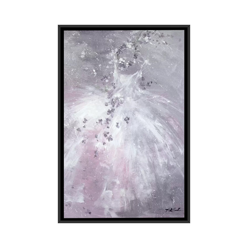 Lavender Dreams par Debi Coules - Estampe numérique sur toile tendue avec châssis, H 26 po x l 18 po x P 1,5 po, Pas de tapis