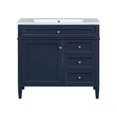 Meuble-lavabo 36 po avec lavabo supérieur