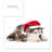 Christmas Animals Card or Card Holder