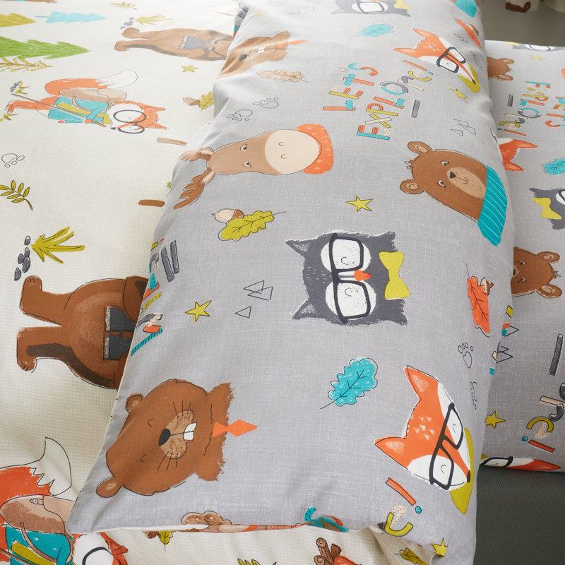 Woodland Adventure Duvet Cover Set, Junior - 1 Pillowcase Standard (50 x 75cm)