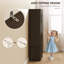 Armoire de rangement 64 po avec portes et tiroirs, brun-404863200