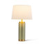 Cylinder 55cm Metal Ceramic look Table Lamp-47219206-47219211