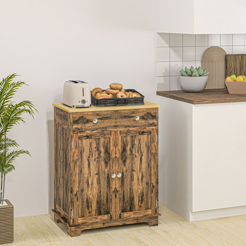Armoire de rangement pour bureau personnel, Brun rustique