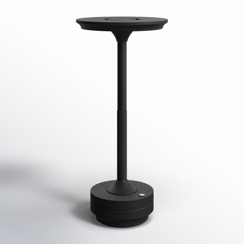 Bryd Accent Table Lamp, Matte Black, Matte Black