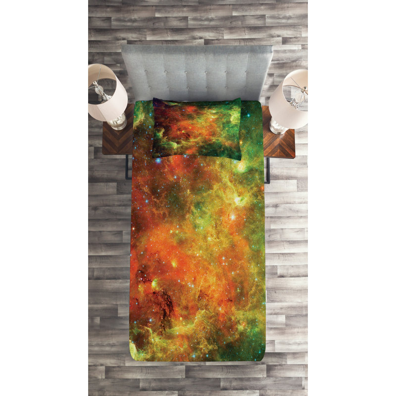 Coverlet, Twin Bedspread + 1 Sham