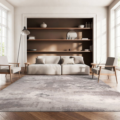 Etta Abstract Light Blue/Green Area Rug