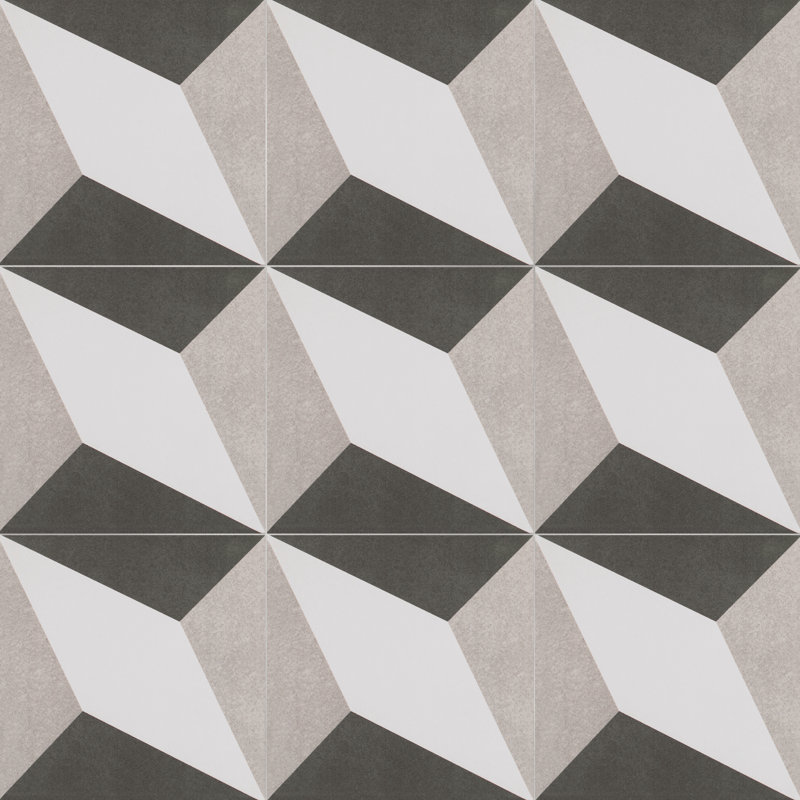 Twenties 8" x 8" Ceramic Wall & Floor Tile