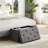 Kesa 30" Wide Rectangle Standard Ottoman with Storage
