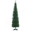 Arbre de Noël artificiel 7 pi, arbre de Noël mince avec 499 branches réalistes et support en plastique, vert