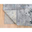 Tapis oriental en laine nouée à la main de conception abstraite moderne de 9 pi x 11 pi 10 po gris, épais et moelleux E71AE8D1676049019791AF4C0DA778D4