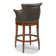 Mackenzie Swivel Upholstered Counter Stool with Solid Wood Frame