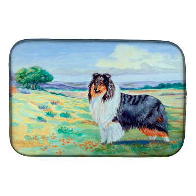 Tapis de séchage collie