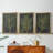 Dramatic Pine I  -Custom Framed  Wrapped Gallery Canvas - 3 Pieces-1858948174-1858948175