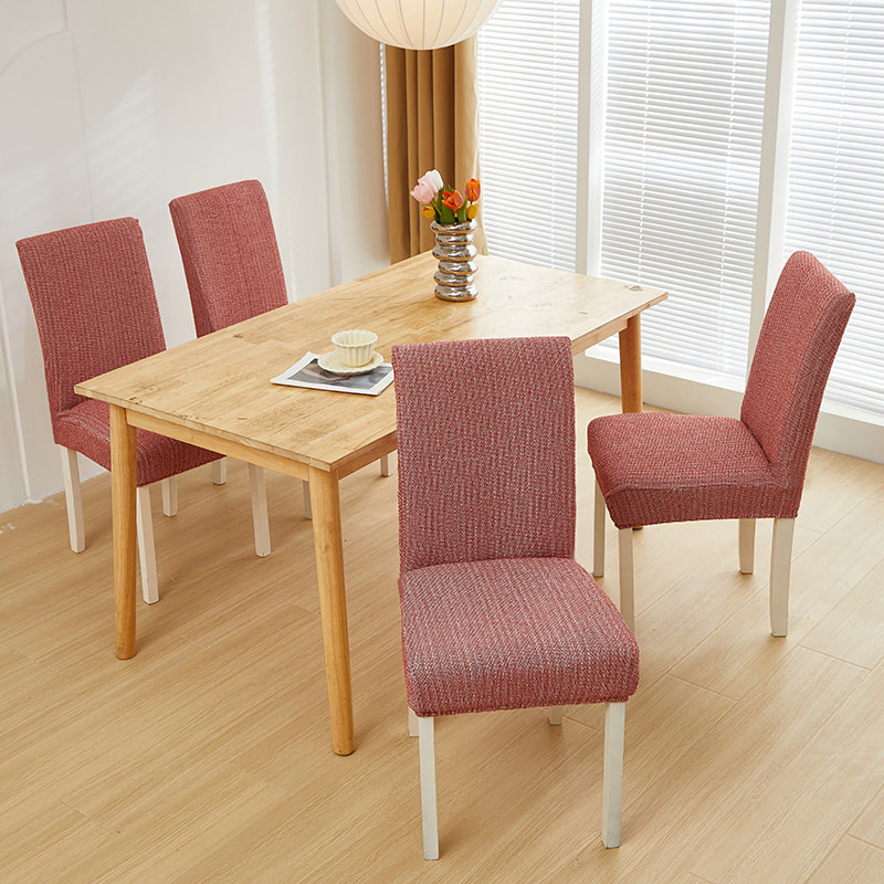 Housse pour chaise de salle à manger en polyester