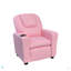 Fauteuil inclinable pour enfants en cuir de polyuréthane de 23 po avec porte-gobelet Marisa-1003360081