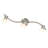 Xinbei Lighting Track Light, 3 Light Kitchen Track Lighting, Modern S-Shaped Ceiling Track Light Bar-63957609