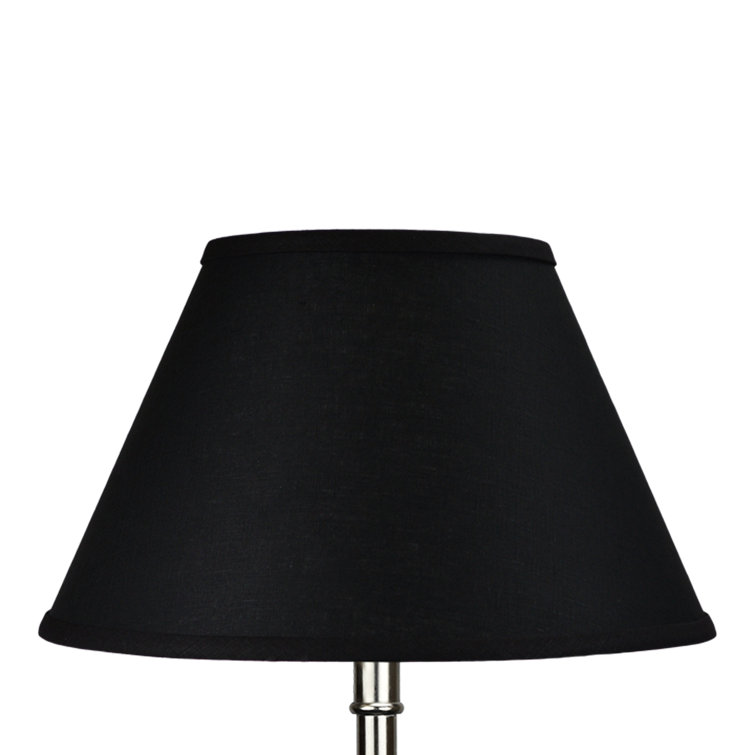 9.25" H x 16" W Empire Lamp Shade - (Spider Attachment) in Designer Linen