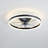 Dusa Ceiling Fan with LED Lights