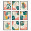 "Modern Tropical Monstera Palm Leaves-101825612-101825608