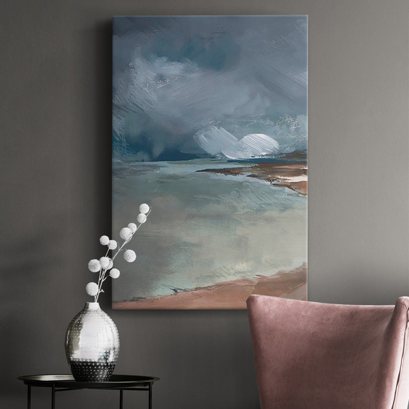 «Sea Glass Storm I», reproduction sur toile, H 27 po x l 18 po x P 1 po