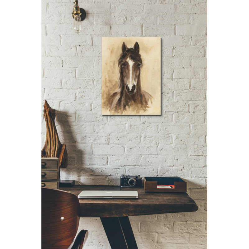 Art mural sur toile Foundry Select «Western Ranch Animals I» par Ethan Harper, H 16 po x l 12 po x P 0,75 po