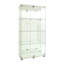 Glass 80.49 cm W Display Cabinet-1867307646