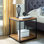Table de bout en bois manufacturé l 20,1 po Kassel