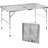 Sriyaan Rectangular Metal Folding Outdoor Picnic Table , in. W in. D-362155797-362155796