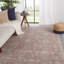 Rouge/gris oriental/Tapis décoratif zopyros-940251895