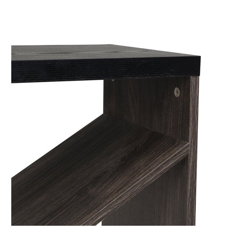 Console de 70,87 pouces Farmhouse, Noir