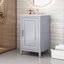 Meuble-lavabo de salle de bain avec tiroir fonctionnel-1266650617