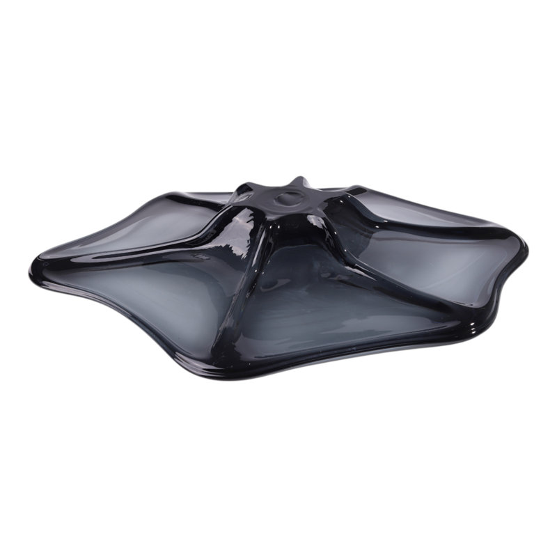 Handmade Glass Decorative Bowl, Blue