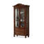Vitrines en bois massif noisette + verre