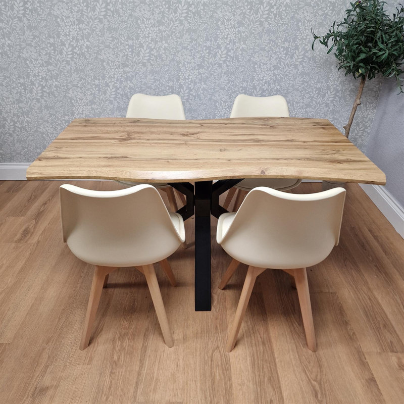 4 -Person Dining Set, 75cm H x 49cm W x 117cm D