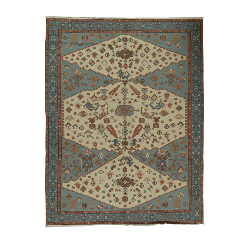 Hand-Knotted High-Quality Area Rug