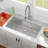 KDK HOME 32"  Undermount Single Bowl Kitchen Sink, 18 Guage Stainless Steel Deep Sink-107376227