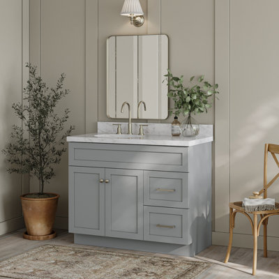 Base de meuble-lavabo double 42 po Paulla