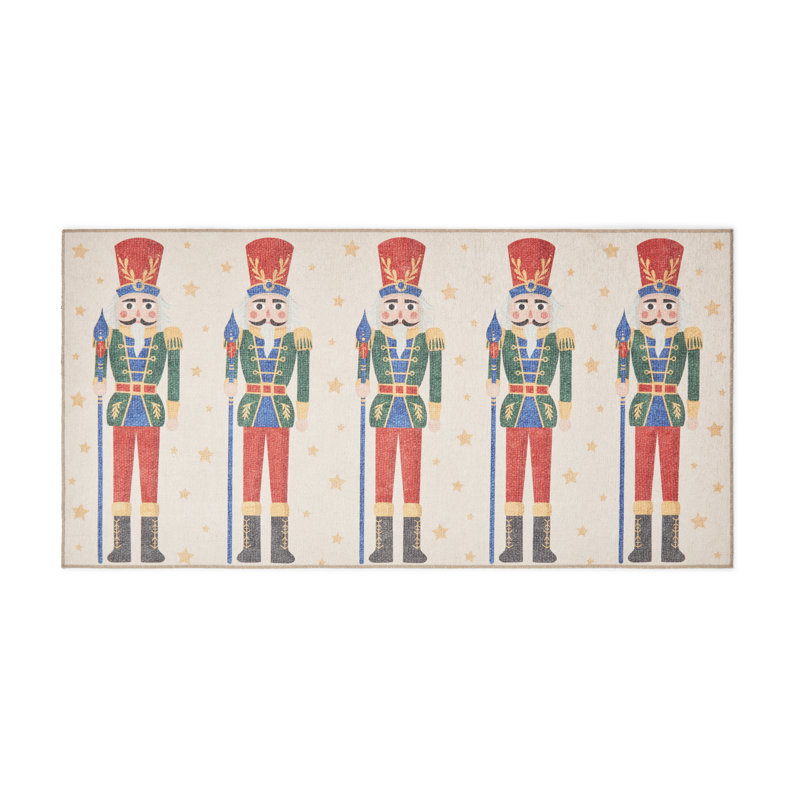 Abstract Flatweave Area Rug, Rectangle 76 x 150 cm