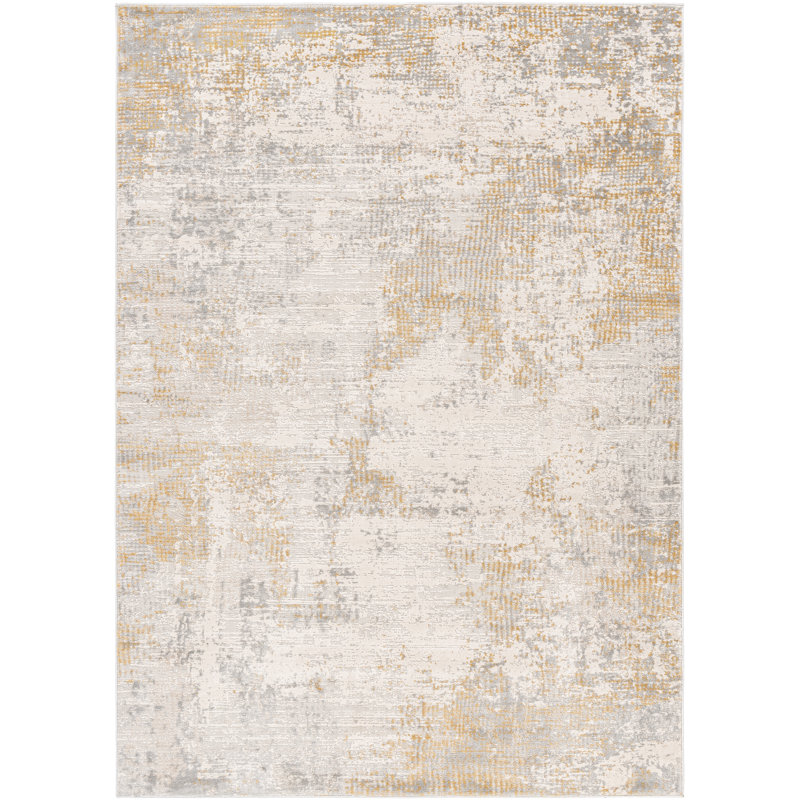 Quann Abstract Indoor Rug, Runner 2'7" x 7'3"