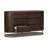 Modern Solid Wood 6-Drawer Dresser with Elevated Metal Base and Smooth-Glide Storage-130660155