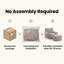 Large 320gsm Corduroy Bean Bag Lounger - Ergonomic 22kg Foam Support Floor Sofa - OEKO-TEX -153619915