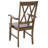 Yelena Double X-Back Arm Chair-1833408381
