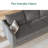 Tremee U Shaped Modular Sectional Upholstered Sofa Couch-87110854