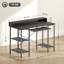 Metal Base Computer Desk with Power Outlet-928119111