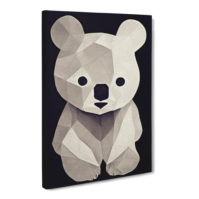 Abstract Koala Bear Vol.3 - Wrapped Canvas, 50cm H x 35cm W x 3cm D