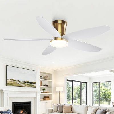 Ceiling Fan With Led Light And Remote Control