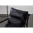 25.5" Wide Faux Leather Armchair Accent Chair with Soild Wood Framed-1857965668-1857965669