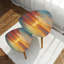 Ensemble de 2 tables basses gigognes Triangle